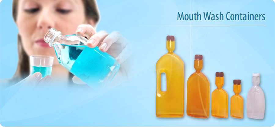 Mouth Wash Containers