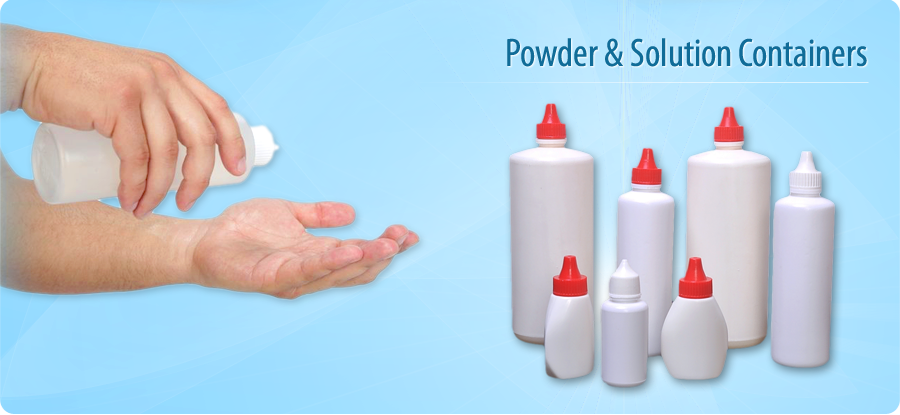 Powder & Solution Containers